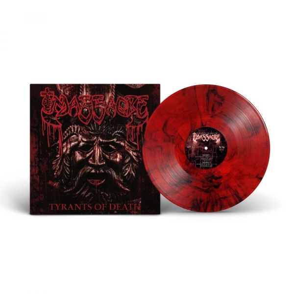 Massacre - Tyrants Of Death (Red Smoke Vinyl L in der Gruppe VINYL / Kommande / Hårdrock bei Bengans Skivbutik AB (5681315)
