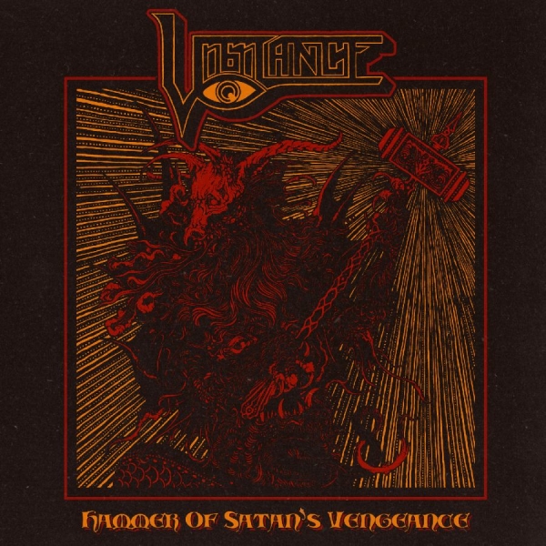Vigilance - Hammer Of Satan's Vengeance in der Gruppe VINYL / Kommande / Hårdrock bei Bengans Skivbutik AB (5681452)