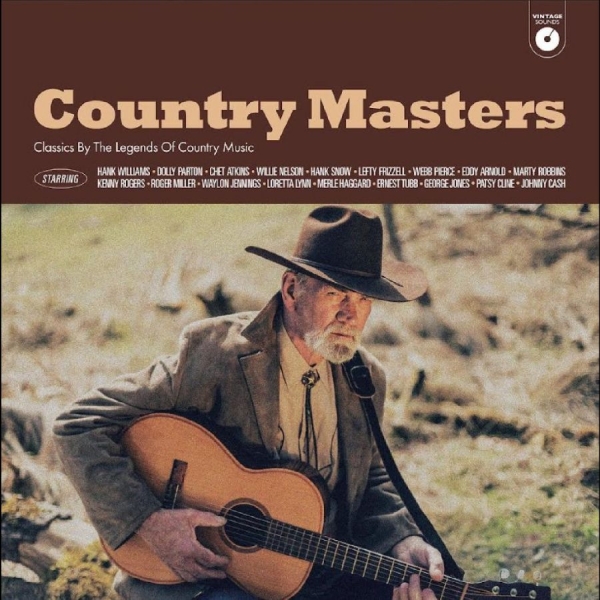 Various Artists - Country Masters / Vintage Sounds in der Gruppe VINYL / Kommande / Pop-Rock bei Bengans Skivbutik AB (5681465)