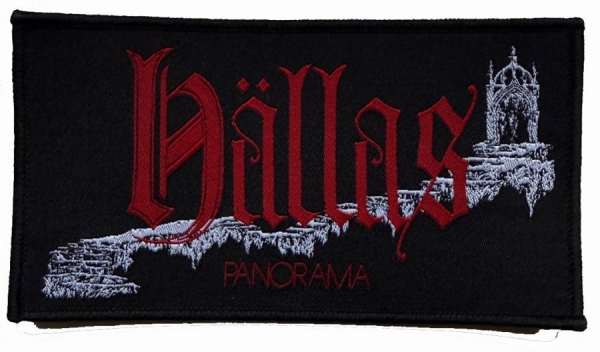 Hällas - Patch Panorama Cover (7,6 X 13,9 Cm in der Gruppe MERCHANDISE / Accessoarer / Nyheter / Hårdrock bei Bengans Skivbutik AB (5681540)