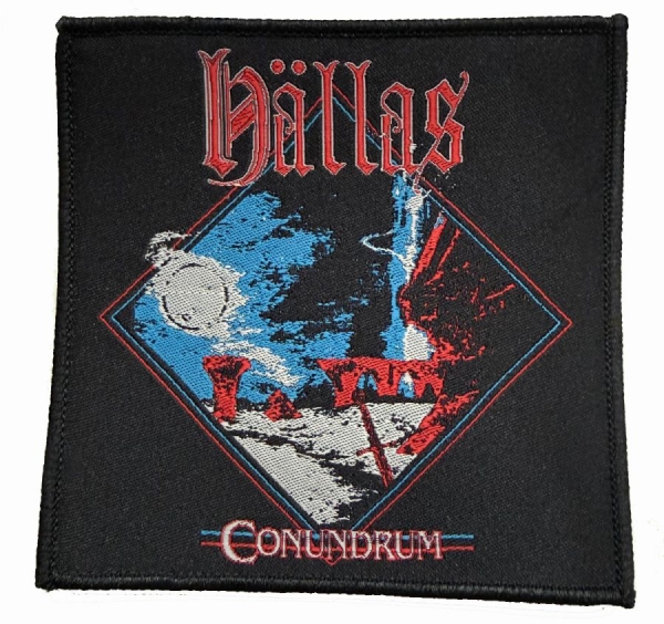 Hällas - Patch Conundrum Redromb (10 Cm X 10 in der Gruppe MERCHANDISE / Accessoarer / Nyheter / Hårdrock bei Bengans Skivbutik AB (5681542)