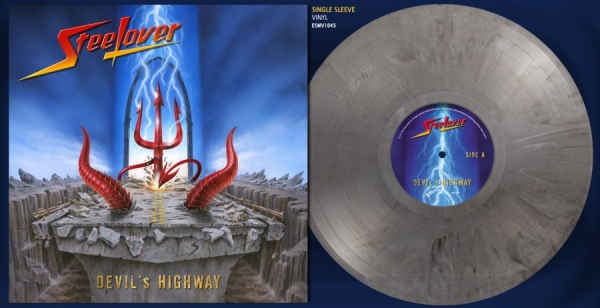 Steelover - Devil's Highway (Blade Bullet Colol in der Gruppe VINYL / Kommande / Hårdrock bei Bengans Skivbutik AB (5681564)