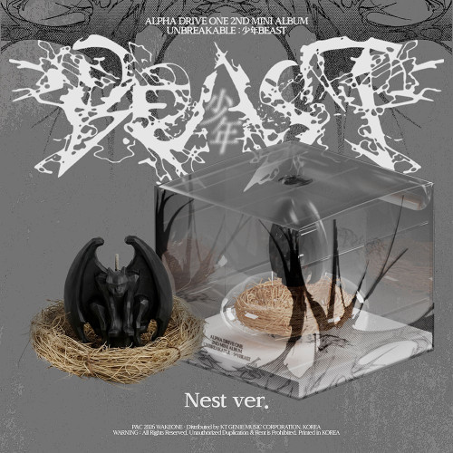 Alpha Drive One - Unbreakable : Beast (Nest Ver.) (Limited Edition) in der Gruppe UNSERE TIPPS / Startsida - CD Nyheter & Kommande bei Bengans Skivbutik AB (5681640)