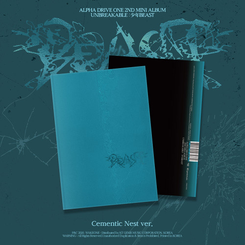 Alpha Drive One - Unbreakable : Beast (Cementic Nest Ver.) in der Gruppe CD / Kommande / K-Pop bei Bengans Skivbutik AB (5681641)