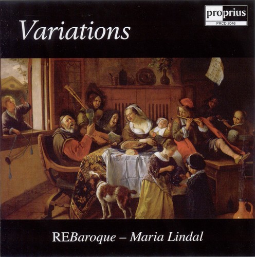 Rebaroque / Maria Lindal - Variations in der Gruppe CD / Klassiskt bei Bengans Skivbutik AB (5681661)