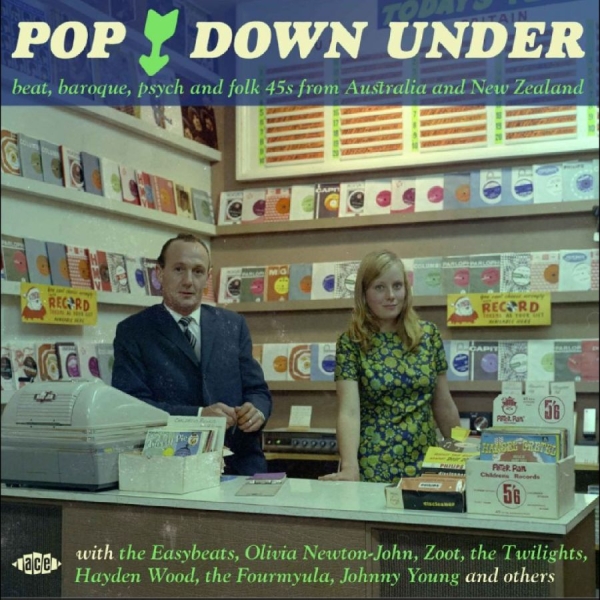 Various Artists - Pop Down Under in der Gruppe CD / Kommande / Pop-Rock bei Bengans Skivbutik AB (5681749)