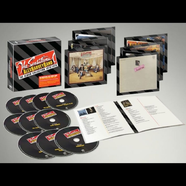 The Sensational Alex Harvey Band - The Album Collection in der Gruppe CD / Kommande / Pop-Rock bei Bengans Skivbutik AB (5681782)