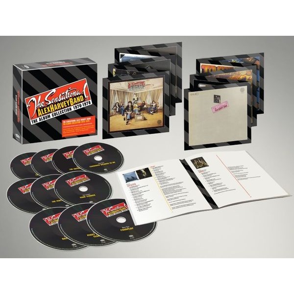 The Sensational Alex Harvey Band - The Album Collection in der Gruppe CD / Pop-Rock bei Bengans Skivbutik AB (5681782)