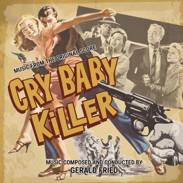 Gerald Fried - Gerald Fried: The Crime Dramas in der Gruppe CD / Kommande / Pop-Rock bei Bengans Skivbutik AB (5681928)