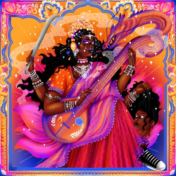 Kulfi Girls - Divinity / Melting in der Gruppe VINYL / Bestseller bei Bengans Skivbutik AB (5681954)