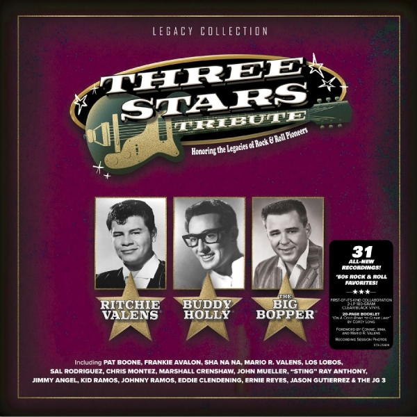 Pat Boone - Three Stars Tribute in der Gruppe CD / Kommande / Pop-Rock bei Bengans Skivbutik AB (5682010)