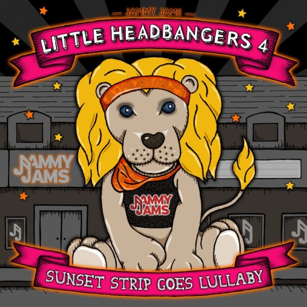 Jammy Jams - Little Headbangers 4: Sunset Strip in der Gruppe CD / Pop-Rock bei Bengans Skivbutik AB (5682108)