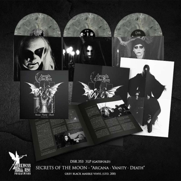 Secrets Of The Moon - Arcana Vanity Death (The Demos Year in der Gruppe VINYL / Kommande / Hårdrock bei Bengans Skivbutik AB (5682127)