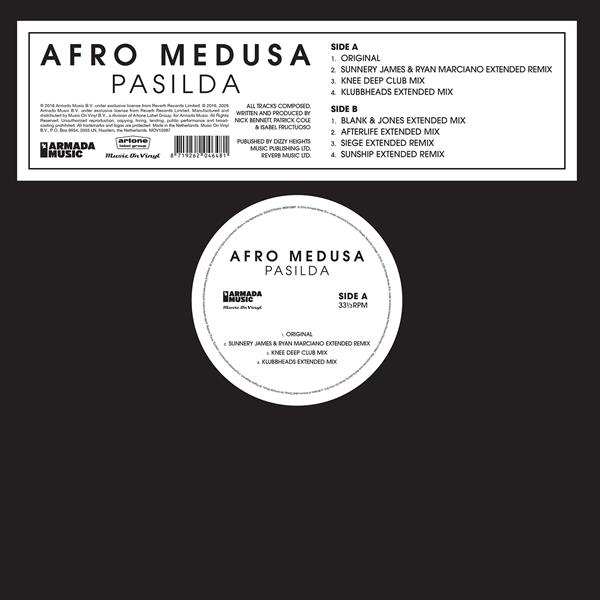 Afro Medusa - Pasilda in der Gruppe VINYL / Kommande / Dance-Techno bei Bengans Skivbutik AB (5682178)