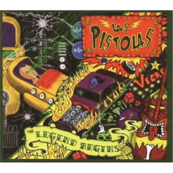 Las Pistolas - The Legend Begins in der Gruppe CD / Nyheter / Pop-Rock bei Bengans Skivbutik AB (5682252)