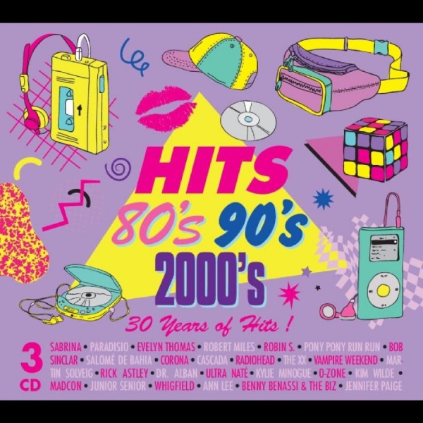 Various Artists - Hits 80'S 90'S 2000'S - 30 Years Of in der Gruppe CD / Kommande / Pop-Rock bei Bengans Skivbutik AB (5682267)