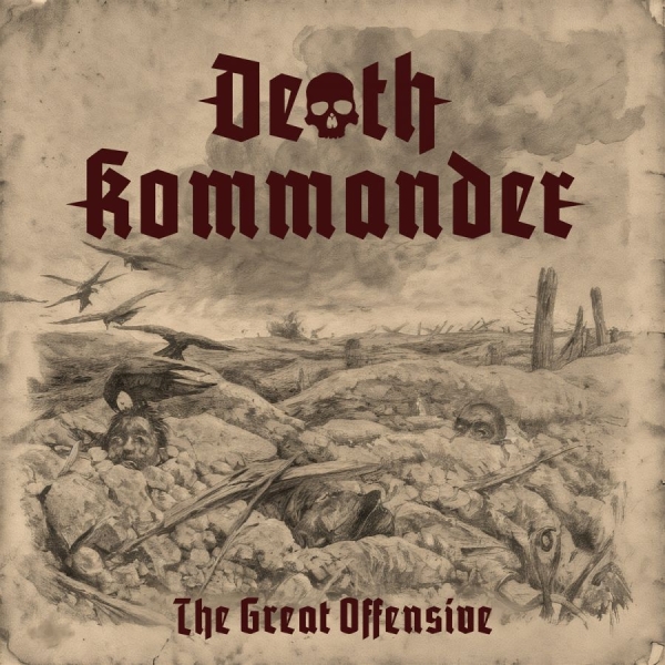 Death Kommander - Great Offensive The in der Gruppe CD / Kommande / Hårdrock bei Bengans Skivbutik AB (5682269)