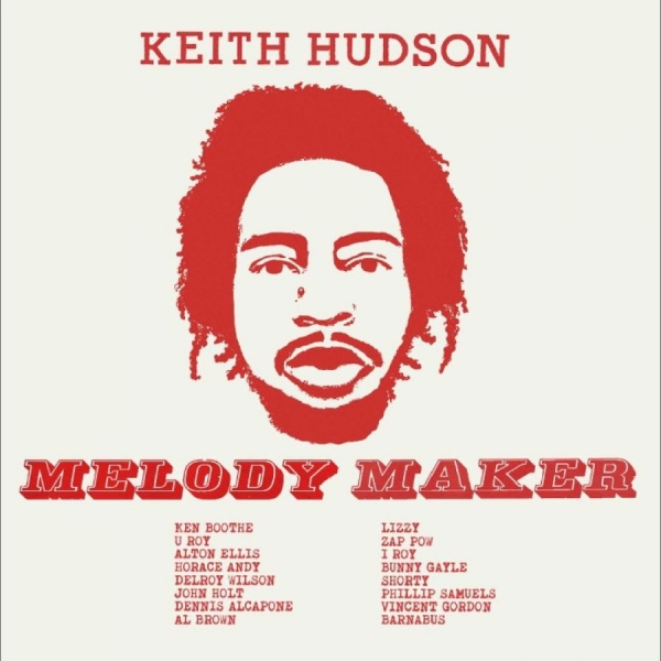 Keith Hudson - Melody Maker in der Gruppe CD / Kommande / Reggae bei Bengans Skivbutik AB (5682276)
