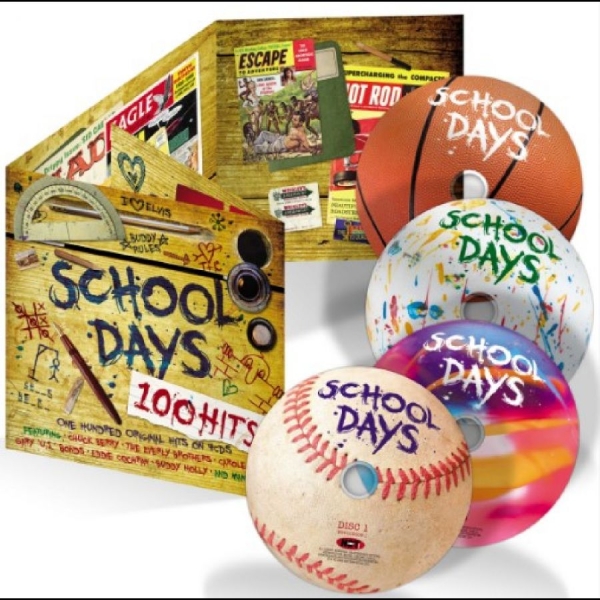 Various Artists - School Days.. 100 Hits in der Gruppe UNSERE TIPPS / Startsida - CD Nyheter & Kommande bei Bengans Skivbutik AB (5682326)