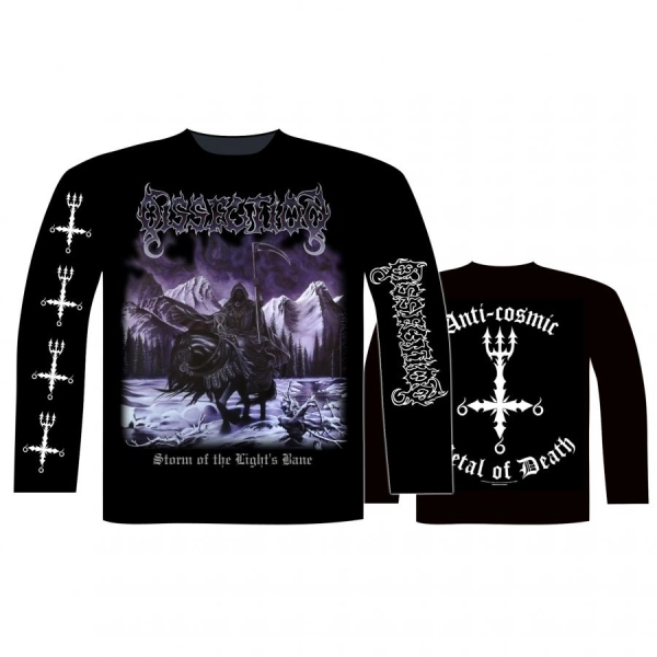 Dissection - L/S Storm Of The Light's Bane (M) in der Gruppe MERCHANDISE / T-shirt / Kommande / Hårdrock bei Bengans Skivbutik AB (5682487)
