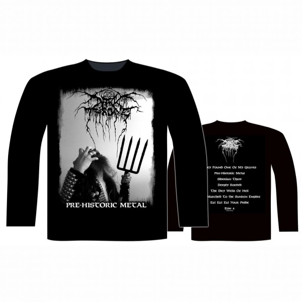 Darkthrone - L/S Pre-Historic Metal (L) in der Gruppe MERCH bei Bengans Skivbutik AB (5682509)