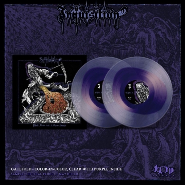 Inquisition - Black Mass For A Mass Grave (2 Lp C in der Gruppe VINYL / Bestseller bei Bengans Skivbutik AB (5682568)