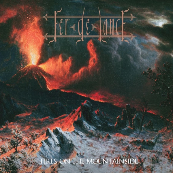 Fer De Lance - Fires On The Mountainside (Black/Or in der Gruppe VINYL / Kommande / Hårdrock bei Bengans Skivbutik AB (5682577)