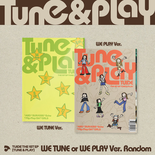 Tuide - Tune & Play (We Tuide) (Random Ver.) in der Gruppe CD / Kommande / K-Pop bei Bengans Skivbutik AB (5682580)