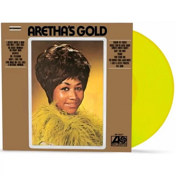 Aretha Franklin - Aretha's Gold (Limited Yellow Vinyl) in der Gruppe VINYL / Kommande / Best Of,RnB-Soul bei Bengans Skivbutik AB (5682594)