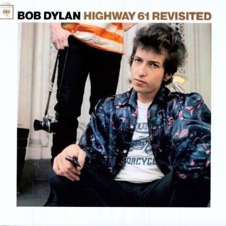 Bob Dylan - Highway 61 Revisited (Orange vinyl) in der Gruppe VINYL / Klassiker bei Bengans Skivbutik AB (5682603)