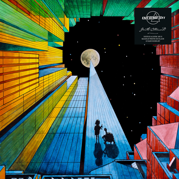 Exit Stage Left - Gentle Otherworld (Subtle Marble White On Black Vinyl / 2LP) in der Gruppe VINYL / Nyheter / Pop-Rock bei Bengans Skivbutik AB (5682613)