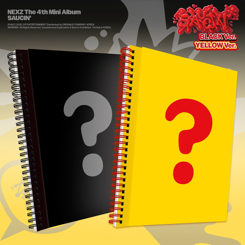 Nexz - Saucin (Random Ver.) in der Gruppe CD / Kommande / K-Pop bei Bengans Skivbutik AB (5682645)