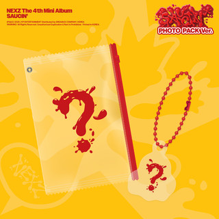 Nexz - Saucin (Photo Pack Ver.) in der Gruppe MERCHANDISE / Merch+Code / Kommande / K-Pop bei Bengans Skivbutik AB (5682649)