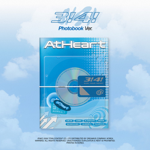 AtHeart - 3!4! (Photobook Ver.) in der Gruppe CD / Kommande / K-Pop bei Bengans Skivbutik AB (5682650)