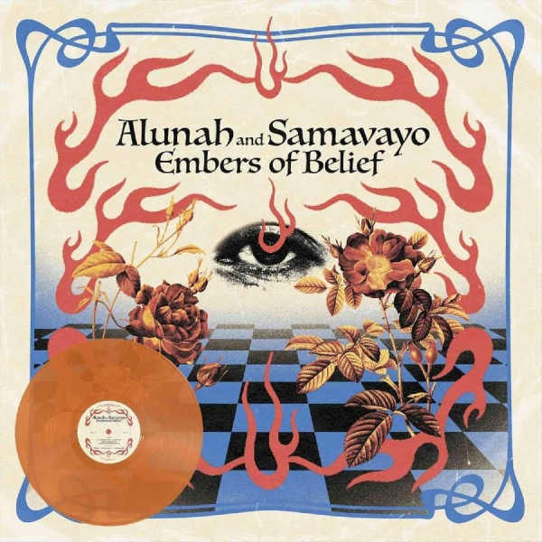 Alunah / Samavayo - Embers Belive (Transparent Orange V in der Gruppe VINYL / Kommande / Hårdrock bei Bengans Skivbutik AB (5682703)