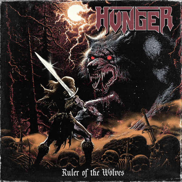 Hunger - Ruler Of The Wolves (Black Vinyl LP) in der Gruppe VINYL / Bestseller bei Bengans Skivbutik AB (5682720)