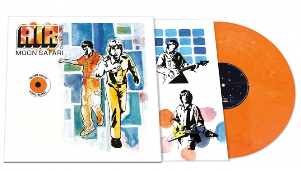 Air - Moon Safari (Ltd Edition Orange Vinyl) in der Gruppe VINYL / Kommande / Ambient,Pop-Rock bei Bengans Skivbutik AB (5682733)