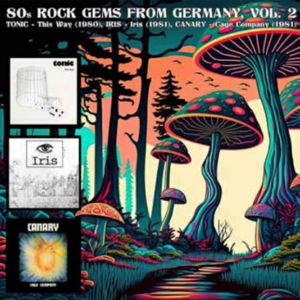 Various Artists - 80S Rock Gems From Germany Vol. 2 in der Gruppe VINYL / Kommande / Pop-Rock bei Bengans Skivbutik AB (5682748)