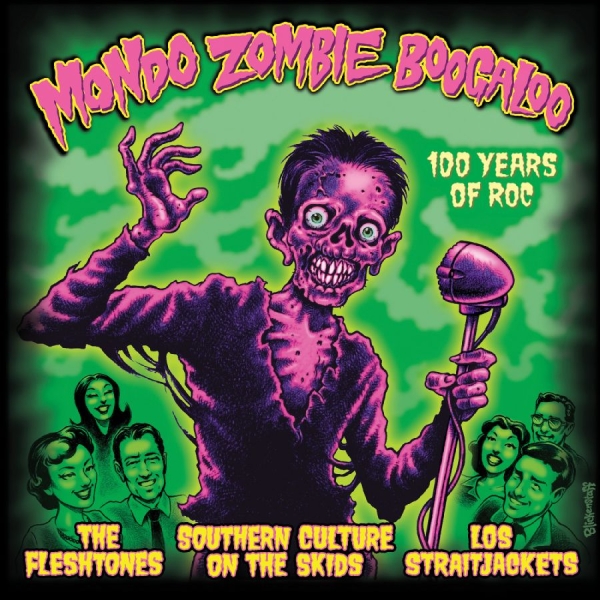Los Straitjackets Southern Culture - Mondo Zombie Boogaloo in der Gruppe CD / Kommande / Pop-Rock bei Bengans Skivbutik AB (5682765)