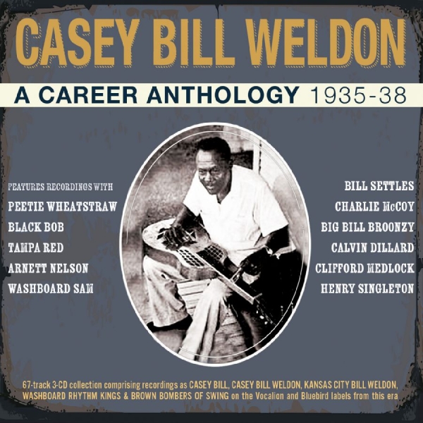 Casey Bill Weldon - A Career Anthology 1935-38 in der Gruppe CD / Kommande / Jazz bei Bengans Skivbutik AB (5682848)