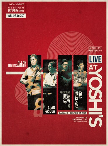 Allan Holdsworth & Alan Pasqua & Jimmy Haslip & Chad Wackerman - Live At Yoshi's (Saturday 30-09-2006) in der Gruppe MUSIK / Musik Blu-Ray / Jazz bei Bengans Skivbutik AB (5682943)