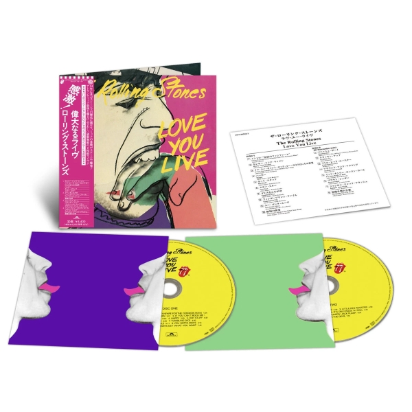 The Rolling Stones - Love You Live (Shm-Cd) in der Gruppe CD / Kommande / Pop-Rock bei Bengans Skivbutik AB (5683085)