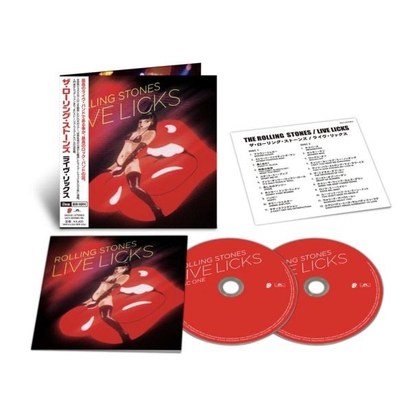 The Rolling Stones - Live Licks (Shm-Cd) in der Gruppe CD / Kommande / Pop-Rock bei Bengans Skivbutik AB (5683090)