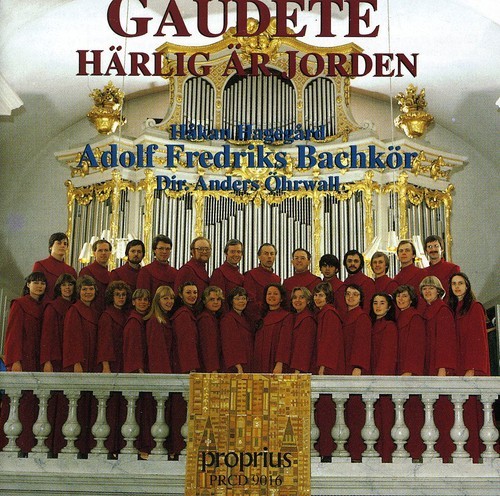Hagegård Håkan / Adolf Fredriks Bac - Gaudete - Härlig Är Jorden in der Gruppe CD / Klassiskt bei Bengans Skivbutik AB (5683104)