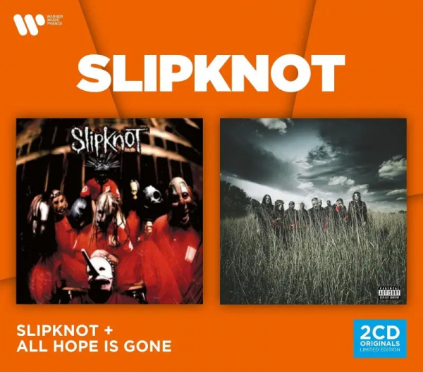 Slipknot - Slipknot / All Hope Is Gone 2CD in der Gruppe CD / Kommande / Hårdrock bei Bengans Skivbutik AB (5683109)