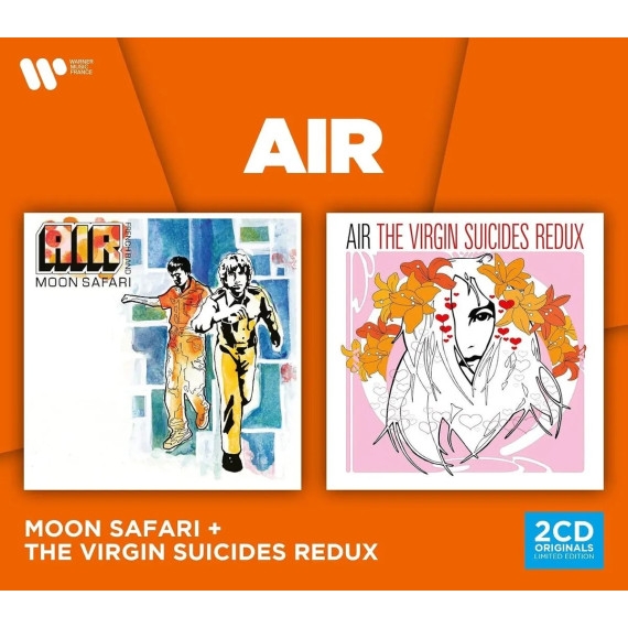 Air - Coffret 2Cd (Moon Safari & The Virgin Suicides Redux) in der Gruppe UNSERE TIPPS / Freitagsveröffentlichungen / 2026-08-21 bei Bengans Skivbutik AB (5683147)