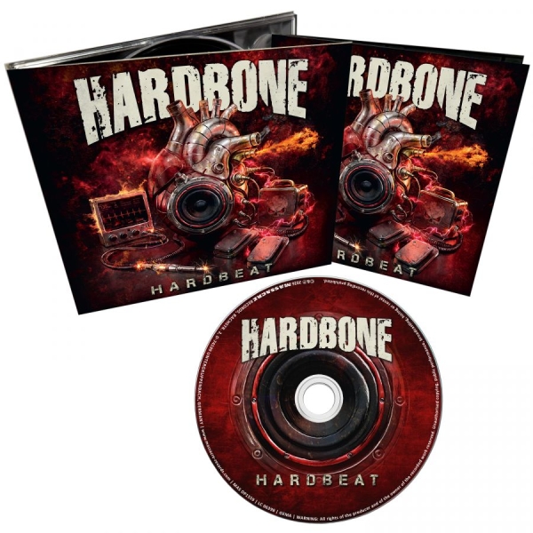 Hardbone - Hardbeat (Digipack) in der Gruppe CD / Kommande / Hårdrock bei Bengans Skivbutik AB (5683226)