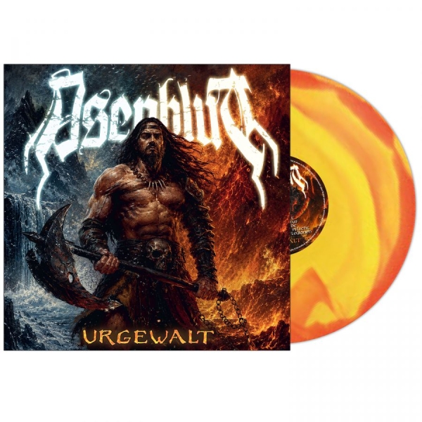 Asenblut - Urgewalt (Sunburst Vinyl Lp) in der Gruppe VINYL / Kommande / Hårdrock bei Bengans Skivbutik AB (5683228)