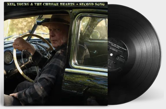 Neil Young & The Chrome Hearts - Second Song (Black Vinyl) in der Gruppe UNSERE TIPPS / Tipps von Bengans Mitarbeitern / Morgan recommends bei Bengans Skivbutik AB (5683282)