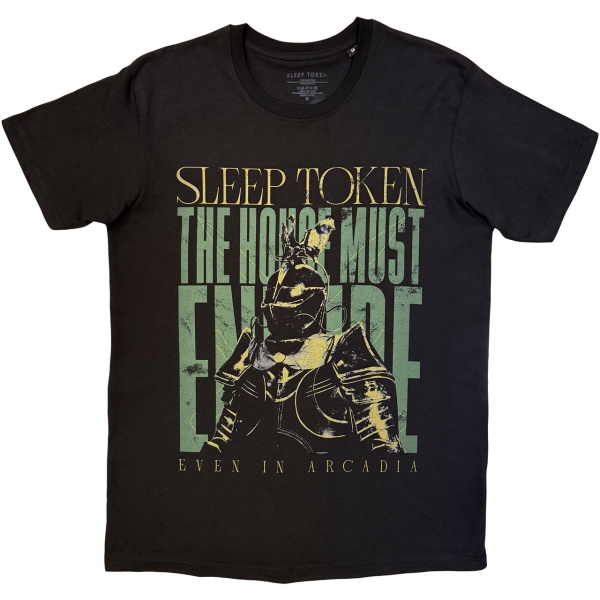 Sleep Token - Sleeptoken The House Must Endure Stacked Uni Bl T-Shirt in der Gruppe MERCHANDISE / T-shirt / Nyheter / Hårdrock bei Bengans Skivbutik AB (5683372r)